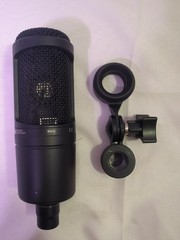 Audio-Technica AT2020 P48 Cardioid Condenser Studio XLR Microphone As-Is