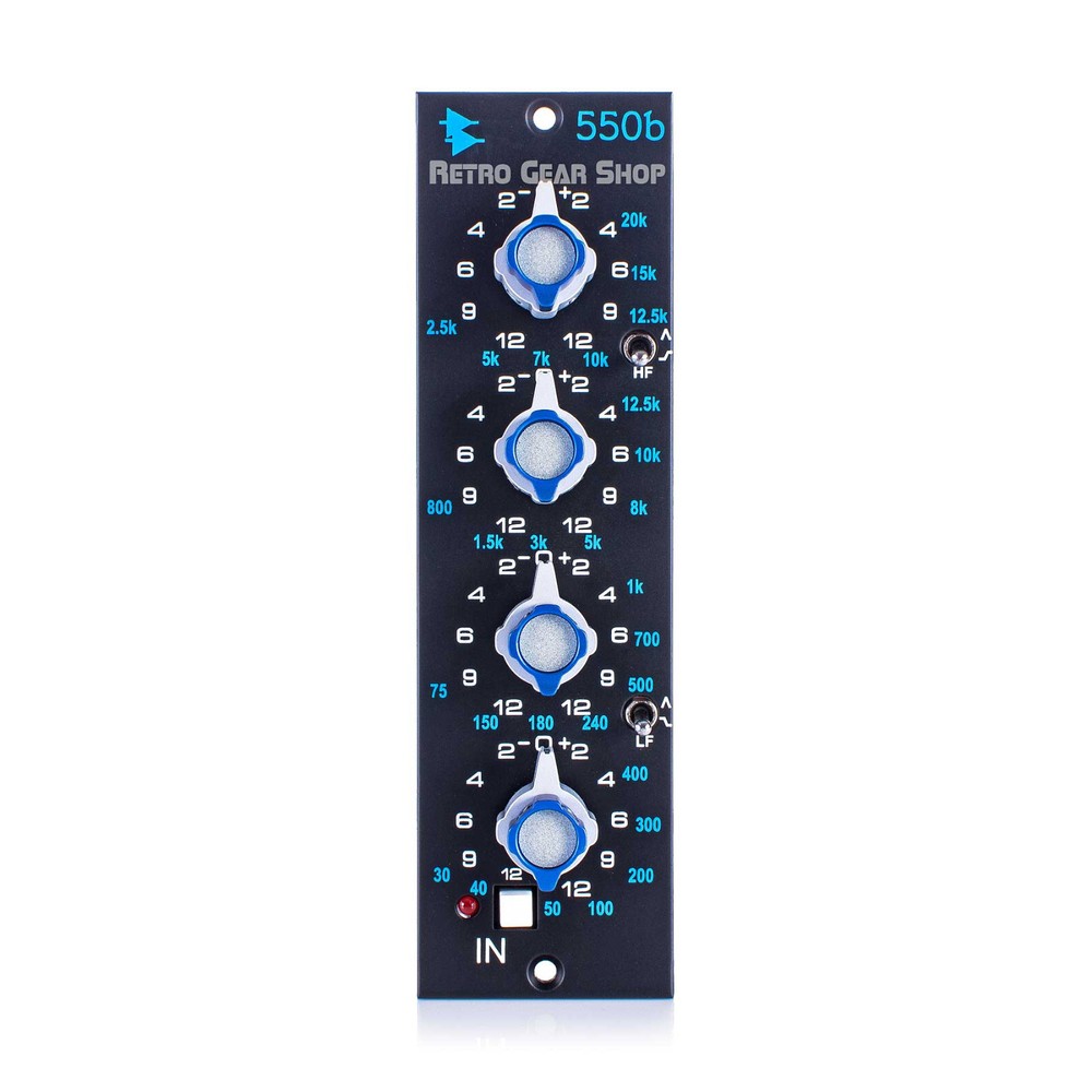 API Audio 550b 500 Series 4 Band Equalizer Discrete EQ