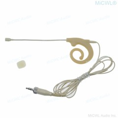 New Snail Head Headset Microphone For Sennheiser sk100 ew300 ew500 ew10 Wireless