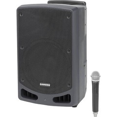 Samson Expedition XP312w-D 12″ 300W Portable PA System with Wireless Microphone