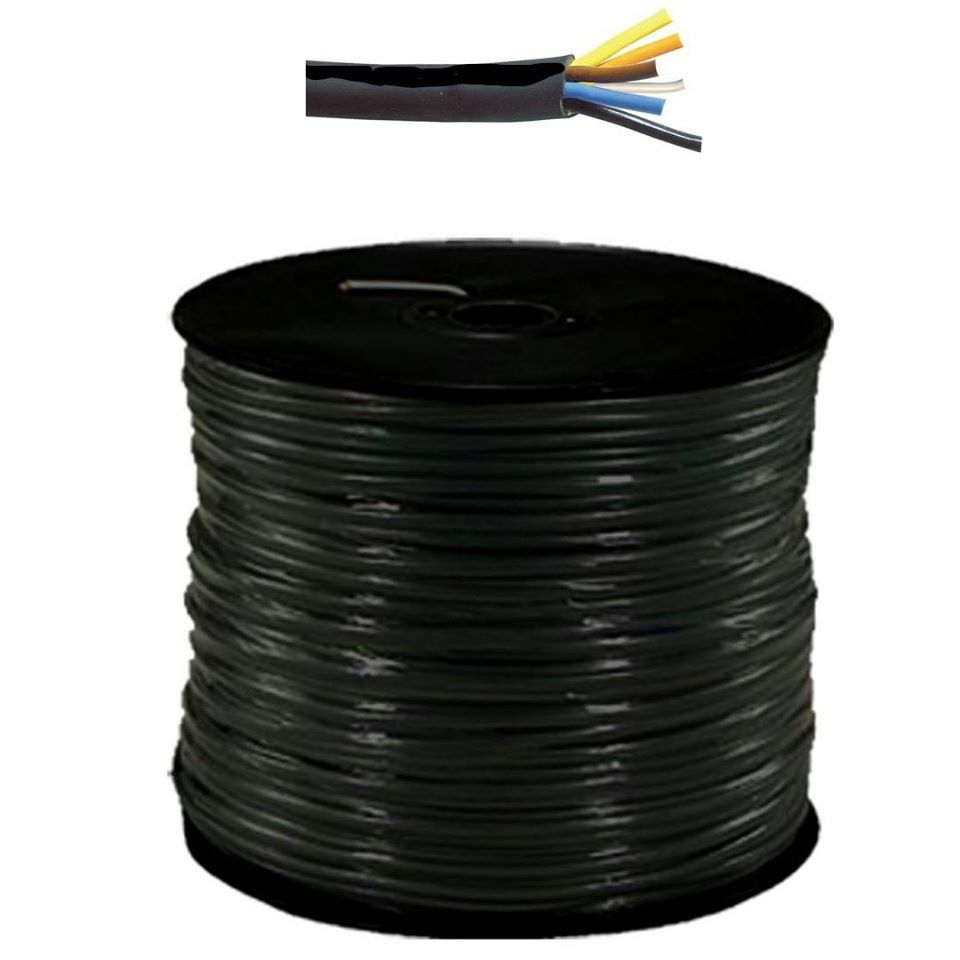 Speaker Cable Wire 6 Conductor 100 ft High Performance 12 AWG Bulk Spool Prox
