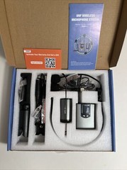 MPH-05 YM-2 UHF Wireless Lavalier Microphone System NEW IN BOX With Instructions