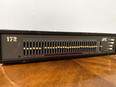 ART 172, One Third Octave Equalizer, 31 Band Graphic Eq, Low Cut, Vintage Rack