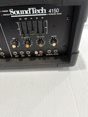 SoundTech 4150 Powered Audio Mixer 4 Channel