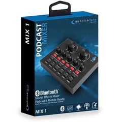 Technical Pro Podcast and DJ Host Sound Effect Mixer