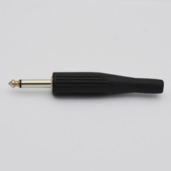 6.35mm Mono Jack Plug TS Male Connector for Audio Cables Connector End