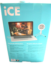 Logitech for Creators Blue Snowball iCE USB Microphone for PC, Mac – White