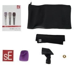 Se Electronics V7 NI-25AE 25th Anniversary Brushed Nickel Handheld Microphone
