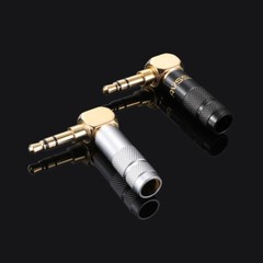 3.5mm Stereo Jack Adapter – 3/4-Pole, Solderable, for Headphones Repair