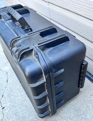 SKB Accessory Case with Pull-Up Handle & Wheels 20″x11.5″x5″ Foam Padded Interio
