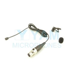 YAM LM2-C3P Black Omni-directional Lavalier Mic FOR Vocopro Wireless Mic UHF-BP1
