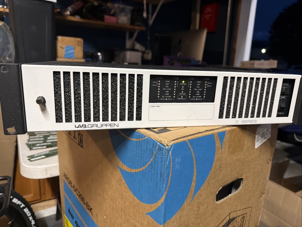 LAB.GRUPPEN C-Series C10:8X 8-Channel Amplifier TESTED 40-3