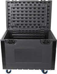 Utility Cable Trunk Case 35 x22 x24in ATA Road Cases Stackable Equipment Storage