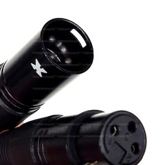 10 pack ProX XCP-DMX03 3ft XLR3-M to XLR3-F 22AWG DMX Premium OFC Cable 110-ohm
