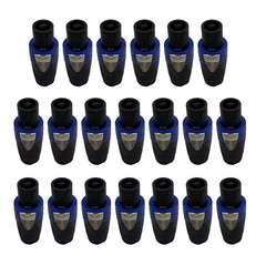 20PC NL4FX 4Pole Locking SpeakON Cable Connector Replacement for Neutrik NL4FC