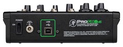 Mackie ProFX6v3 6-Channel Pro Effects Mixer w/USB ProFX6 v3+XLR+1/4″ Cables