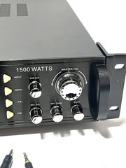 Falcon Hybrid PMP-1505USB Amplifier With Tuner 1500 Watt W/ Remote,Cables – READ