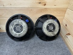 ⭐️PAIR RCF L15-554 15″ Subwoofer Woofer Speaker – Italy – Pro Reconed 8 Ohm ⭐️