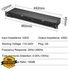 Btuty Black Dual Channel 15-Band EQ