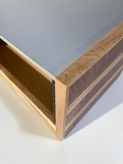 Handmade 4U Rack, 1 of 1, Leniture A-Series 2023 – Figured Mahogony S/N 1