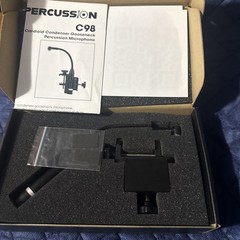 Gooseneck Condenser Drum Mic with Rim Mount