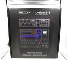 Zoom LiveTrak L-8 Portable 8-Ch Digital Mixer & Multitrack Recorder **OPEN BOX**