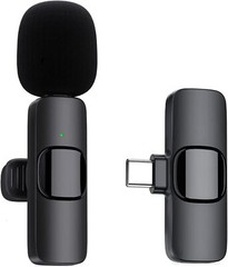 Lavalier Microphone Wireless Audio Video Recording Mini Mic For Android / iPhone