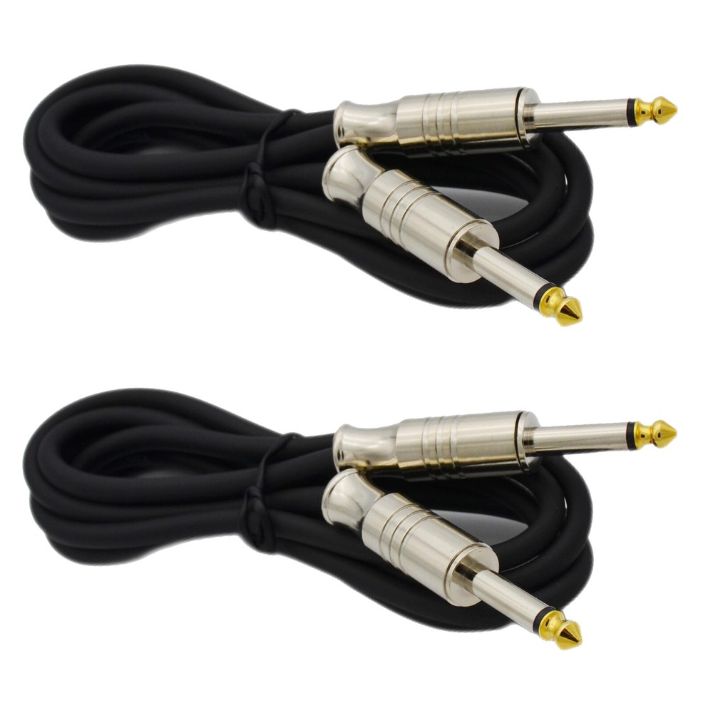 speaker cable 1/4 16 gauge with TS Copper Plug – Pack of 2