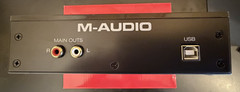 M-AUDIO M-Track Solo USB Audio Interface for 48kHz / 1 XLR in, Black