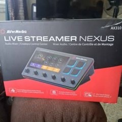 AVerMedia Live Streamer Control Center 6 Track Audio Mixer with IPS Touch Panel