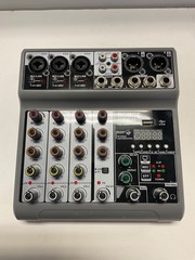BOMGE BM-05 Sound Board Mixing Console with 5 Channel Digital USB Bluetooth