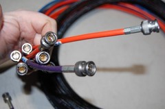 10-Channel Video Snake Cable Male BNC to Male BNC – About 8/9 ft