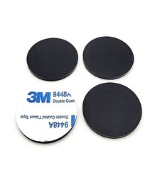 1 1/4″ Wide Round Rubber Stick on Feet 1/8″ Thick 3M Adhesive Backing Bumper Pad