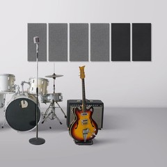 Eco-Friendly 2″ Thick Sound Absorbing Panels – Perfect for Studios & Offices
