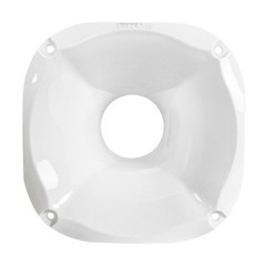 1x PRV Horn WGP14-50X SLIM WHITE 2” Exit 4 Bolt Shallow Waveguide for 2″ Driver