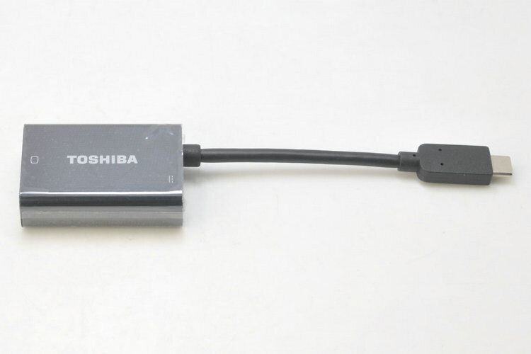 TOSHIBA USB-C to VGA(15PIN) Cable Adapter PA5270U-1PRP PD 60W