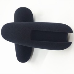 Synthetic Furry Microphone Cover Muff For Clear Sound Capture In Any Environment