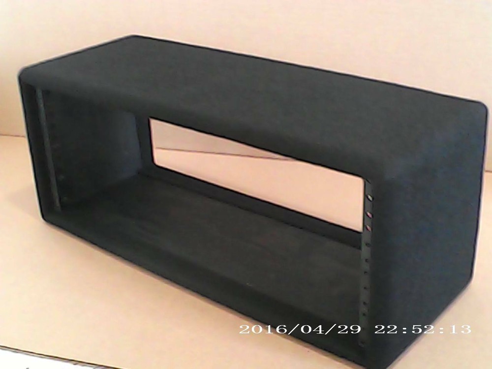 Custom Pearson 4 space simple rack Black…… only 6″ deep !
