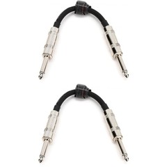 Pro Co EG-06 Excellines Straight to Straight Patch Cable (2-Pack) – 6 inch