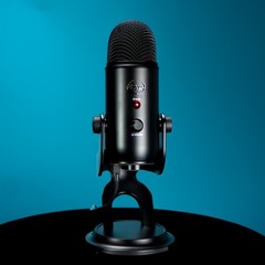 Blue Microphone Yeti Premium Multi Pattern USB Blackout Pro Condenser Open New