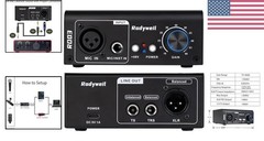 2026 Upgraded RO03 Mic Preamp, 120db EIN Ultral Low Noise Booster, for Dynami…