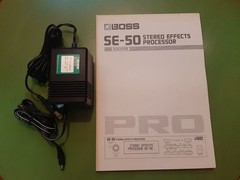 BOSS SE-50 Multi Effects Processor Tested Working From Japan