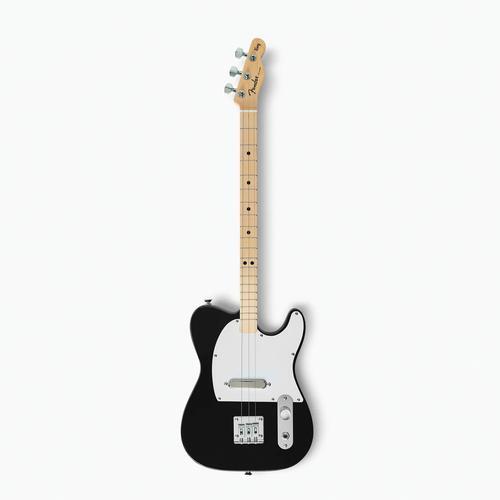 Fender x Loog Telecaster Kids Electric Guitar 3 Strings Beginner Set (Black)