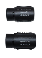 (2) Two Genuine NEUTRIK NL4MMX Female 2 & 4 Pin Coupler Female Adapter (Lockable