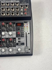 Behringer XENYX 1202FX 12 CH Mixer W/ Effects No Power Cord TESTED WORKING