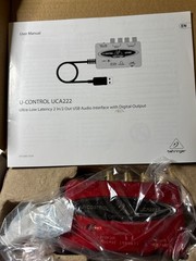Behringer UCA222 2×2 USB Audio Interface with Digital Output