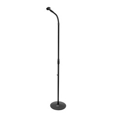 Pyle Universal Microphone Stand – M-6 Mic 31.5” to 60” inches high, Black