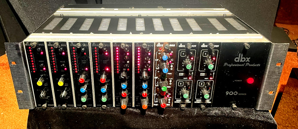 DBX 900 /9 modules-(2)902 (2)903 (2)904 (1) 905 (2)-929(from working studio)