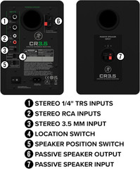 CR4.5 4.5-Inch Powered Studio Monitors
