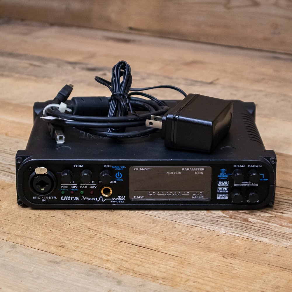 MOTU Ultralite-MK3 Hybrid USB/FireWire Audio Recording Interface MKIII U284971